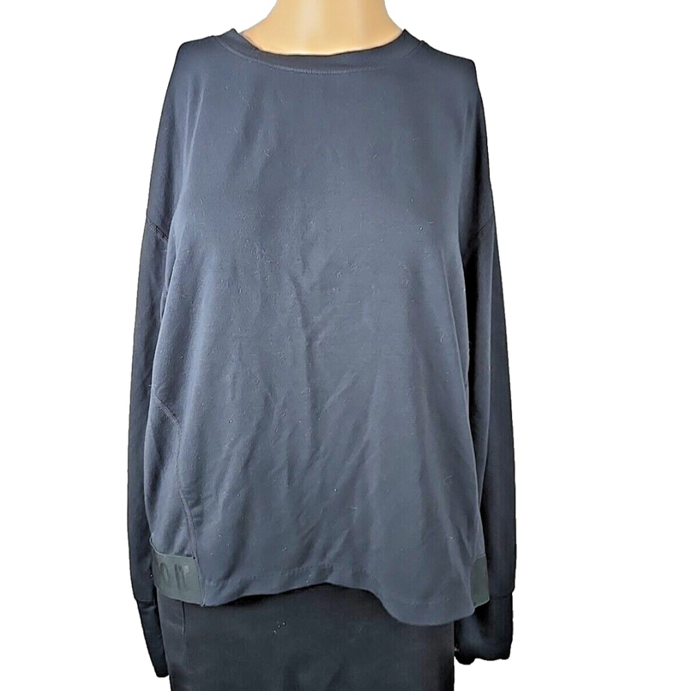 Nike Women's Black Dri Fit Long Sleeve Sweatshirt Size Medium